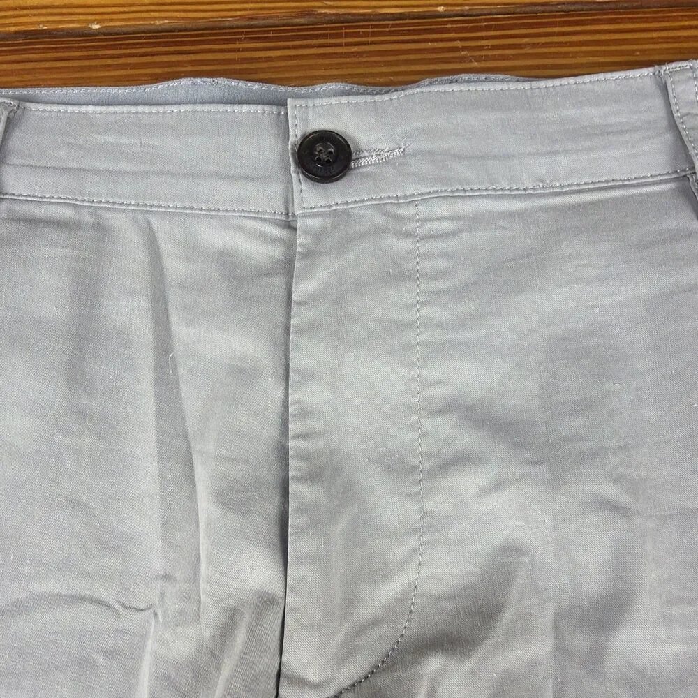 Faherty Men's Casual Golf Shorts Gray Size 34